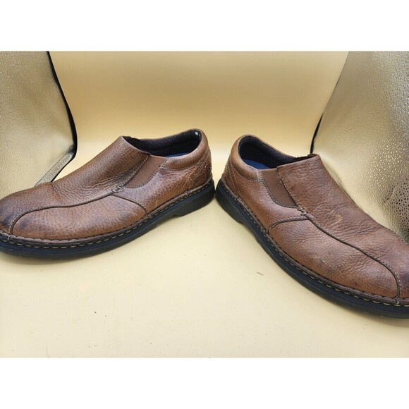 Dr Martens Men's Tevin Brown Leather Slip On Loafers Shoes Size 12 M Comfort - Picture 7 of 10